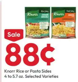 Stater Bros Knorr Rice or Pasta Sides offer