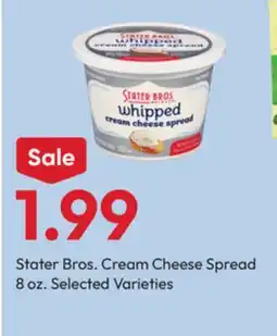 Stater Bros Stater Bros. Cream Cheese Spread offer