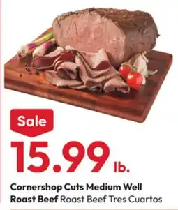Stater Bros Cornershop Cuts Medium Well Roast Beef offer