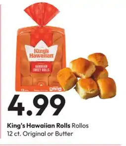 Stater Bros King's Hawaiian Rolls Rollos offer