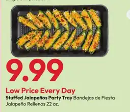 Stater Bros Stuffed Jalapeños Party Tray offer