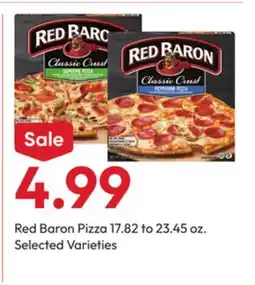 Stater Bros Red Baron Pizza offer