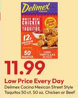 Stater Bros Delimex Cocina Mexican Street Style Taquitos offer