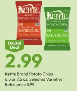 Stater Bros Kettle Brand Potato Chips offer