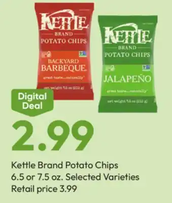 Stater Bros Kettle Brand Potato Chips offer