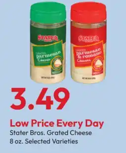 Stater Bros Stater Bros. Grated Cheese offer