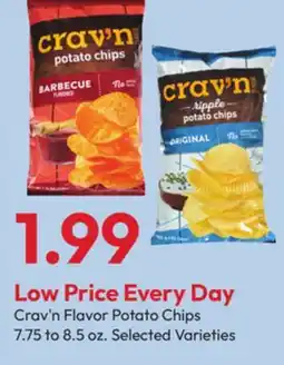 Stater Bros Crav'n Flavor Potato Chips offer