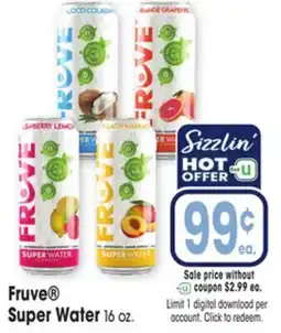 Jewel-Osco Fruve Super Water offer