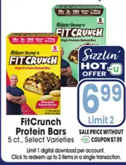 Jewel-Osco FitCrunch Protein Bars offer