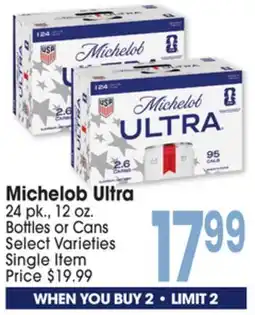 Jewel-Osco Michelob Ultra offer