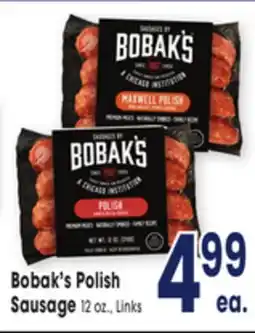 Jewel-Osco Bobak's Polish Sausage offer