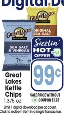 Jewel-Osco Great Lakes Kettle Chips offer