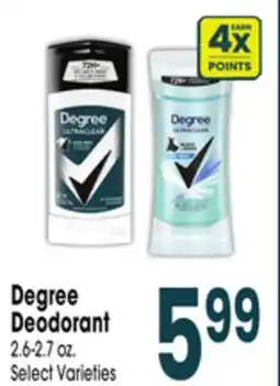 Jewel-Osco Degree Deodorant offer