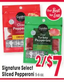 Jewel-Osco Signature Select Sliced Pepperoni offer