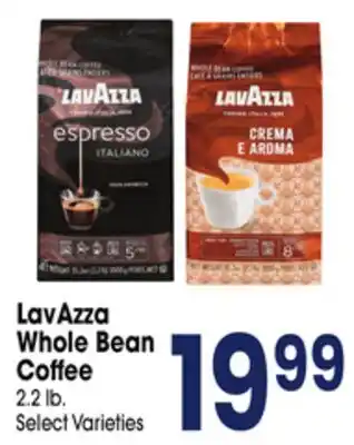 Jewel-Osco LavAzza Whole Bean Coffee offer