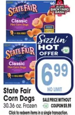 Jewel-Osco State Fair Corn Dogs offer
