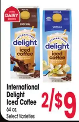 Jewel-Osco International Delight Iced Coffee offer