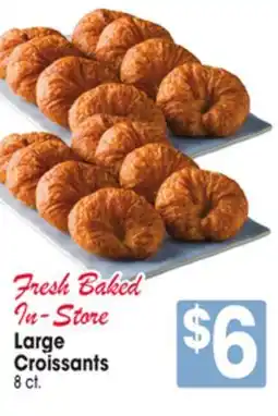 Jewel-Osco Large Croissants offer
