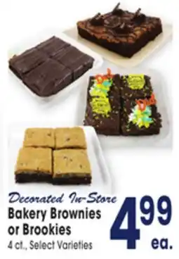 Jewel-Osco Bakery Brownies or Brookies offer