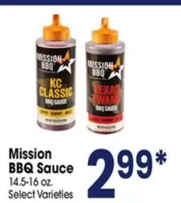 Jewel-Osco Mission BBQ Sauce offer