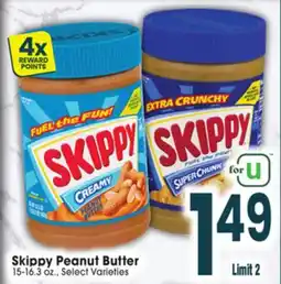 Jewel-Osco Skippy Peanut Butter offer