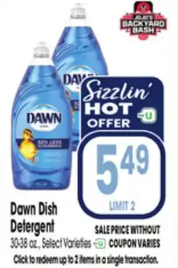 Jewel-Osco Dawn Dish Detergent offer