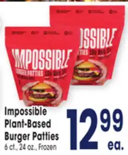 Jewel-Osco Impossible Plant-Based Burger Patties offer