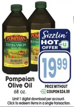 Jewel-Osco Pompeian Olive Oil offer