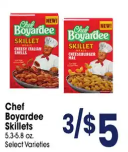 Jewel-Osco Chef Boyardee Skillets offer