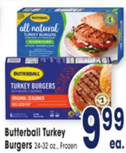 Jewel-Osco Butterball Turkey Burgers offer