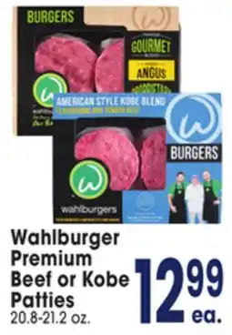 Jewel-Osco Wahlburger Premium Beef or Kobe Patties offer