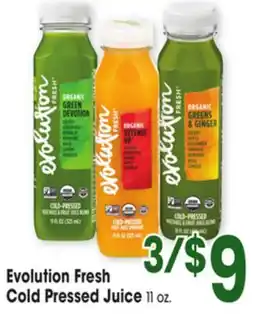 Jewel-Osco Evolution Fresh Cold Pressed Juice offer