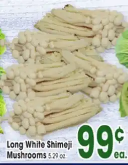 Jewel-Osco Long White Shimeji Mushrooms offer