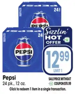 Jewel-Osco Pepsi offer