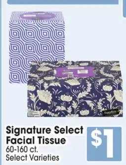 Jewel-Osco Signature Select Facial Tissue offer