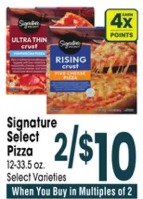 Jewel-Osco Signature Select Pizza offer