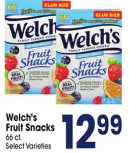 Jewel-Osco Welch's Fruit Snacks offer
