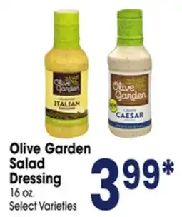 Jewel-Osco Olive Garden Salad Dressing offer