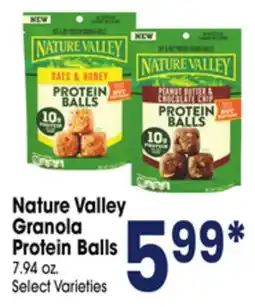 Jewel-Osco Nature Valley Granola Protein Balls offer