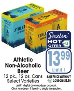 Jewel-Osco Athletic Non-Alcoholic Beer offer