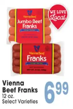 Jewel-Osco Vienna Beef Franks offer