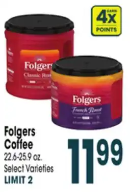 Jewel-Osco Folgers Coffee offer