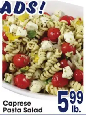 Jewel-Osco Caprese Pasta Salad offer