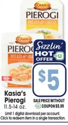 Jewel-Osco Kasia's Pierogi offer