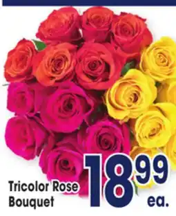 Jewel-Osco Tricolor Rose Bouquet offer