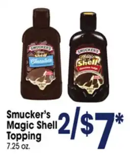 Jewel-Osco Smucker's Magic Shell Topping offer