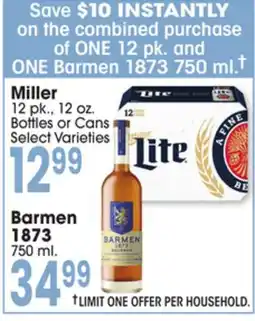 Jewel-Osco Miller offer