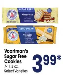 Jewel-Osco Voortman's Sugar Free Cookies offer