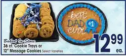 Jewel-Osco 36 ct. Cookie Trays or 12 Message Cookies offer