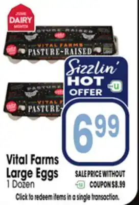 Jewel-Osco Vital Farms Large Eggs offer